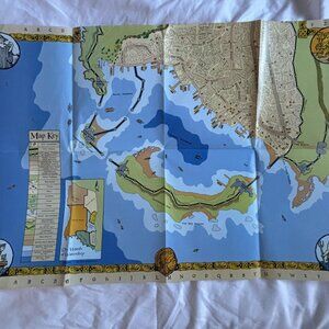 1994 TSR Game Map - Preowned Vintage
